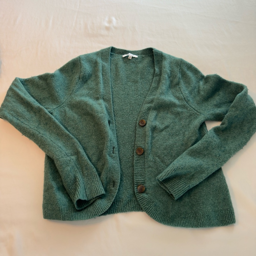 Madewell Green Cardigan